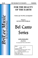 For the Beauty of the Earth Unison/Two-Part choral sheet music cover